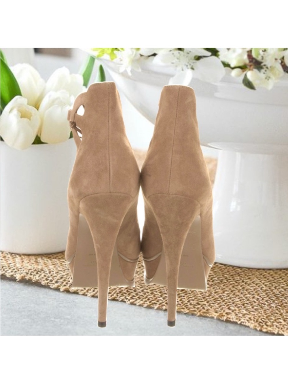 NEW IN BOX YSL PLATFORM HEELS - Picture 7 of 8